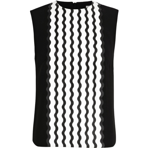 Opening Ceremony wave crepe sleeveless top - Picture 7 of 7